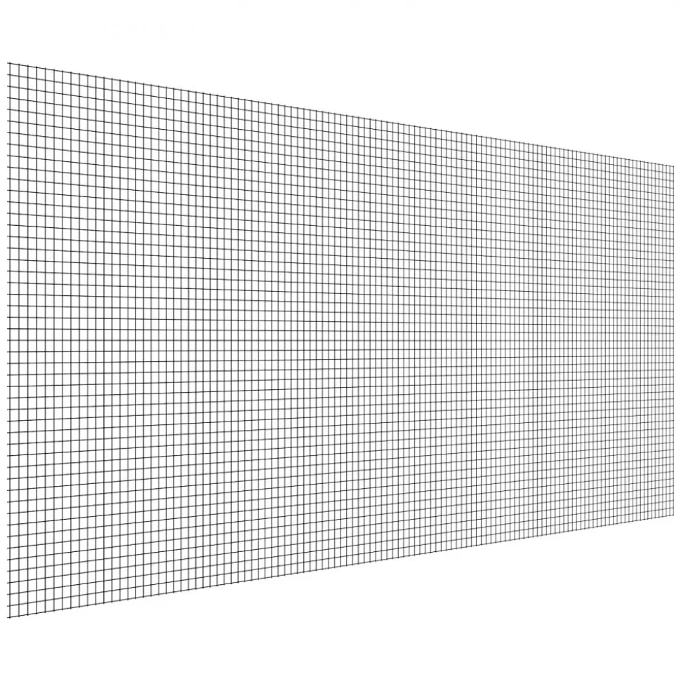 VEVOR Hardware Cloth 24 in x 50 ft, 1/2 in 19 Gauge Galvanized Wire Mesh Roll, Weather-Resistant Vinyl Coated Chicken Wire Fencing, Heavy Duty Welded Garden Plant Fencing for Rabbit Cage Snake Fence