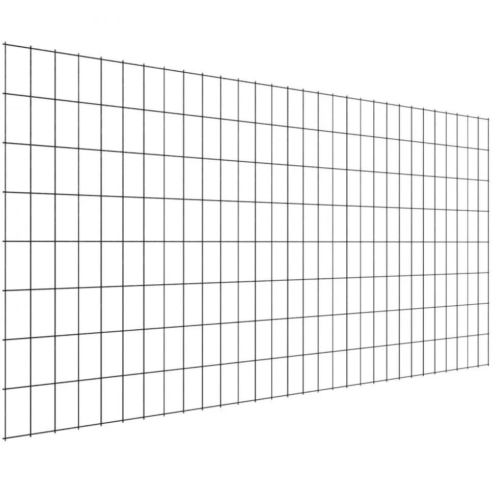 VEVOR Hardware Cloth 24 in x 25 ft, 2 x 3 in Mesh 16 Gauge Galvanized Wire Mesh Roll, Weather-Resistant Vinyl Coated Chicken Wire Fencing, Heavy Duty Welded Garden Plant Fencing for Rabbit Cage Snake