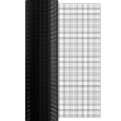 VEVOR Hardware Cloth, 48'' x 100' Galvanized Wire Mesh Roll, 19 Gauge Chicken Wire Fence Roll, Vinyl Coating Metal Wire Mesh for Chicken Coop Barrier, Rabbit Snake Fences, Poultry Enclosures