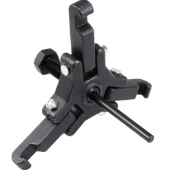 VEVOR Harmonic Balancer Puller Kit, Adjustable 3-Jaw Puller Fits Most Late Model Vehicles, 3-Jaw Pulley Puller Set with 4 Forcing Rods for Removing Harmonic Balancers Without Removing the Radiator