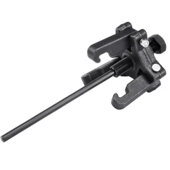 VEVOR Harmonic Balancer Puller Kit, Adjustable 3-Jaw Puller Fits Most Late Model Vehicles, 3-Jaw Pulley Puller Set with 4 Forcing Rods for Removing Harmonic Balancers Without Removing the Radiator