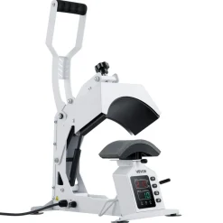 VEVOR Hat Heat Press Machine, with 4 Interchangeable Platens and Caps Stretcher, Precise Temperature & Time Control, Heat Press for Hats and Caps, for HTV Iron On and Sublimation Projects, White