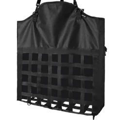 VEVOR Hay Bag for Horses, 21.65 x 7.28 x 25.2 in, 1.81 x 1.81 in Holes, Premium Nylon Construction with PVC Waterproof Coating, Adjustable Hanging Straps and Metal Hooks, Slow Feed Hay Bag for Horses