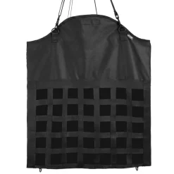 VEVOR Hay Bag for Horses, 21.65 x 7.28 x 25.2 in, 1.81 x 1.81 in Holes, Premium Nylon Construction with PVC Waterproof Coating, Adjustable Hanging Straps and Metal Hooks, Slow Feed Hay Bag for Horses