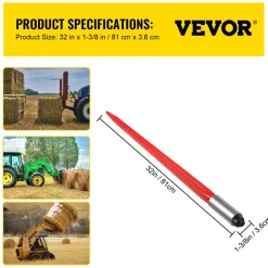 VEVOR Hay Spear 32