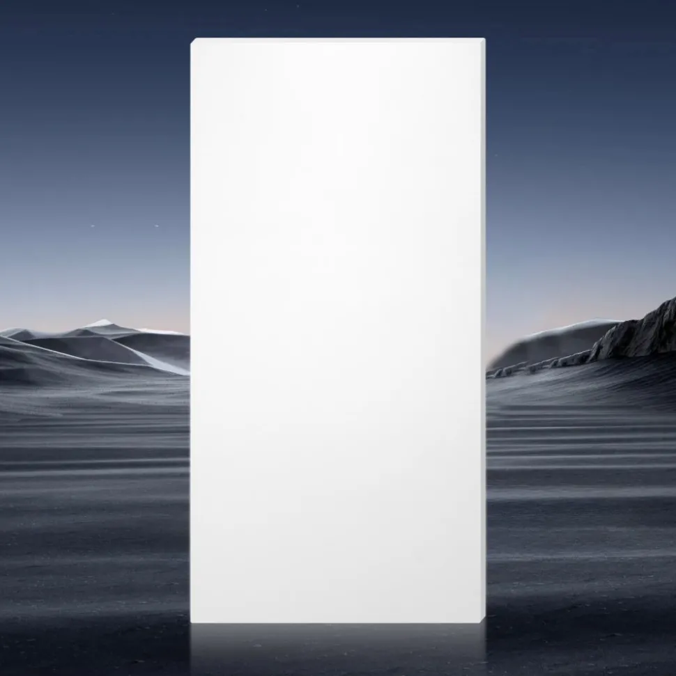 VEVOR HDPE Plastic Sheet Board, 1 Pack High Density Polyethylene Sheet Plastic Panel, 24 x 48 Inch 1/2 Inch Thick Customizable Plastic Panels, for DIY Crafts, Heavy Duty Industrial Equipment, White