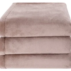 VEVOR Heated Blanket Electric Throw, 100" x 90" King Size, Soft Flannel Heating Blanket with 10 Hours Timer Auto-off & 5 Heating Levels, Dual Control, Machine Washable, ETL & FCC Certification (Beige)