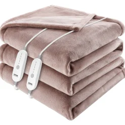 VEVOR Heated Blanket Electric Throw, 100