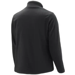 VEVOR Heated Fleece Jacket for Women, Heated Sweatshirt with 7.4V 16000mAh Rechargeable Power Bank Pack, 6 Heating Zones, 3 Temp Levels, 3h/6h/10h Warmth, for Winter Outdoor Camping, Black, XL Size