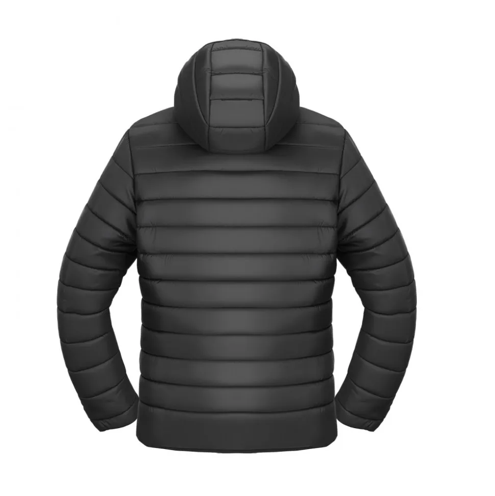 VEVOR Heated Jacket for Men with 7.4V Battery, Soft Shell Electric Heating Coat, Windproof Lightweight Outerwear with 6 Heating Zones & 3 Heat Settings for Hiking, Outdoor Work, Black, XL Size