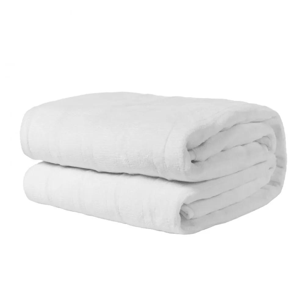 VEVOR Heated Mattress Pad, 39 x 75 in, Electric Bed Warmer with 1-5 Heat Settings Control, 10-Hour Auto Shut Off, Machine-Wash Breathable Coral Fleece Heating Electric Mattress Sheets, White