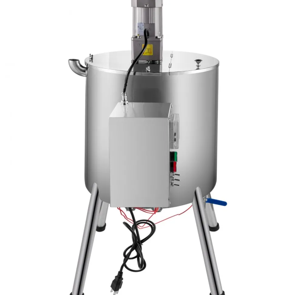 VEVOR Heating Mixing Filling Machine, 30L/7.9 Gal Lipstick Filling Machine, 35W Lipstick Filler, Heating and Stirring Filling Machine with Stirrer for Cosmetics, Drink, Lipstick, Wax and Nail Polish
