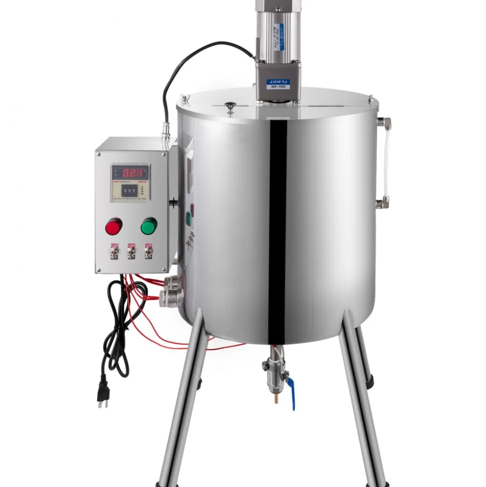 VEVOR Heating Mixing Filling Machine, 30L/7.9 Gal Lipstick Filling Machine, 35W Lipstick Filler, Heating and Stirring Filling Machine with Stirrer for Cosmetics, Drink, Lipstick, Wax and Nail Polish