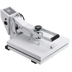 VEVOR Heat Press, Heat Press Machine for T-Shirt, Fast Heating, High Pressure Heat Press 15x15, Power Digital Industrial Sublimation Printer for Heat Transfer Vinyl, Easy to Use, White