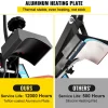 VEVOR Heat Press 6x3.75Inch Curved Element Hat Press Clamshell Design Heat Press for Hats Rigid Steel Frame No Stick Digital LCD Timer and Temperature Control (6x3.75Inch Clamshell Design)