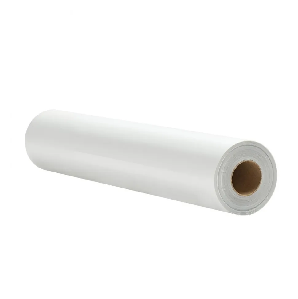 VEVOR Heat Transfer Vinyl, 12 in x 25 ft, Glossy White HTV Iron on Vinyl Roll, Easy to Cut and Weed, Strong Adhesion, Compatible with Cutting Machines, for Various Materials, T-shirts, Pillows, Hats