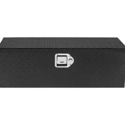 VEVOR Heavy Duty Aluminum Truck Bed Tool Box, Diamond Plate Tool Box with Side Handle and Lock Keys, Storage Tool Box Chest Box Organizer for Pickup, RV, Trailer, Truck Bed, 30