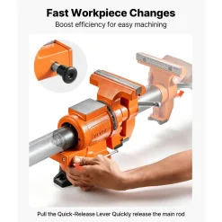 VEVOR Heavy Duty Bench Vise, 6