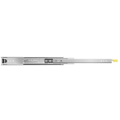 VEVOR Heavy Duty Drawer Slides 24inch, 1 Pair Locking Drawer Slides 250lbs Load Capacity, Side Mount Ball Bearing, 3-Fold Full Extension