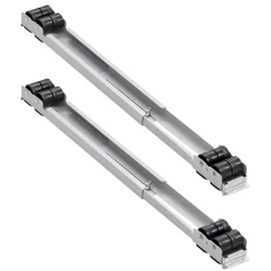 VEVOR Heavy Duty Furniture Appliances Rollers, 660 lbs Total Load, Extendable Appliance Rollers Mobile Washing Machine Base, Fridge Stand Dolly Movers for Refrigerators, Dryers, Dishwashers, White