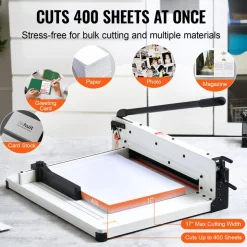 VEVOR Heavy Duty Paper Cutter, 17