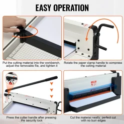 VEVOR Heavy Duty Paper Cutter, 17