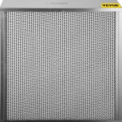 VEVOR HEPA Replacement Filter, 24''x24''x11.5'' AC Filter, True HEPA Pleated Air Filter, Air Filter Replacement with Galvanized Frame, 99.97% Standard Filter Compatible for HEPA Filter Novair 20
