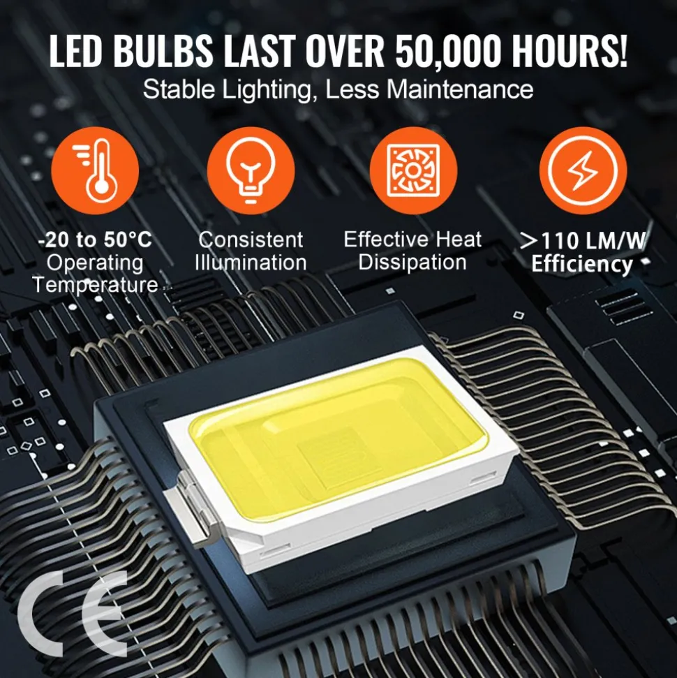 VEVOR Hexagon Garage Lights, 66300LM, 6500K 15 Grid Systems Honeycomb Hexagonal Garage LED Lights, DIY Cool White Car Detailing Garage Ceiling Lighting Bright Shop Light for Gym Basement Workshop