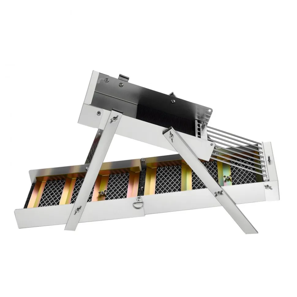 VEVOR Highbanker Gold Panning Kit, 50" 3-in-1 Folding High Banker Gold Sluice Box, 26 PCS Portable Mining Equipment Prospecting Kit with Gold Pans, Classifier Screen, Magnet, Backpack, and Accessories