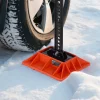 VEVOR High Lift Jack Base and Handle Keeper, 11.6" x 11.6" Off Road Jack Stand Base with 7000 Pound Capacity, Heavy-Duty Farm Jacks Support Stand for Most Jacks with 7.3" x 4.7" Base, Red