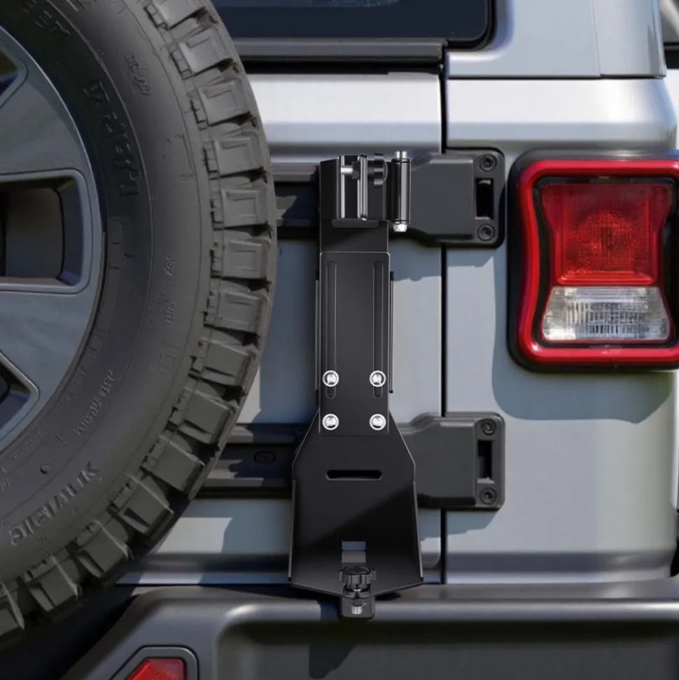 VEVOR High Lift Jack Mount Bracket, Farm Jack Holder Mounting Bracket Kit, Mount Carrier for Off Road Heavy-Duty Jacks, Compatible With YJ (1986-1996), TJ (1997-2006), JK (2006-2018), JL (2018-2024)