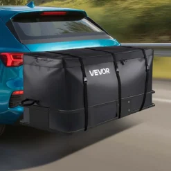 VEVOR Hitch Cargo Carrier Bag, Waterproof 840D PVC, 60.24 x 24.02 x 35.94 in (30 Cubic Feet), Heavy Duty Cargo Bag for Truck Bed Storage with Reinforced Straps, Suitable for Car SUV Vans Hitch Basket