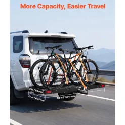 VEVOR Hitch Cargo Carrier with Bike Racks, 62