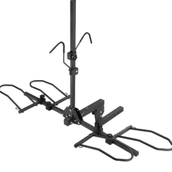 VEVOR Hitch Mount Bike Rack, 2-Bike Platform Style, 160 LBS Max Capacity Bike Rack Hitch for 2-inch Receiver, Titling and Folding Bike Carrier with Tires up to 5