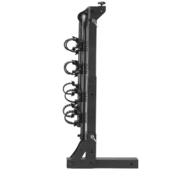 VEVOR Hitch Mount Bike Rack, 4-Bike Carrier Rack, 150 LBS Capacity Bike Rack Hitch for 2-inch Receiver, Titling and Folding Bike Carrier with No-Wobble U Bolt and Strap, for Car, SUV, Truck, RV