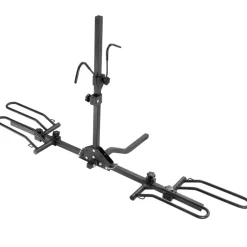 VEVOR Hitch Mount Bike Rack, 2-Bike Platform Style, 80 LBS Max Capacity Bike Rack Hitch for 1.25-/2-inch Receiver, Titling and Folding Bike Carrier with Tires up to 2.4