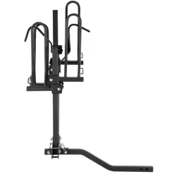 VEVOR Hitch Mount Bike Rack, 2-Bike Platform Style, 80 LBS Max Capacity Bike Rack Hitch for 1.25-/2-inch Receiver, Titling and Folding Bike Carrier with Tires up to 2.4