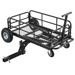 VEVOR Hitch Mount Cargo Carrier on Wheels, 36.2