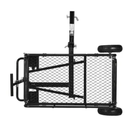 VEVOR Hitch Mount Cargo Carrier on Wheels, 36.2