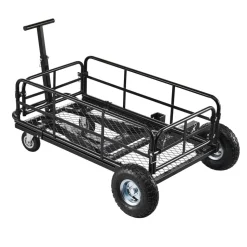 VEVOR Hitch Mount Cargo Carrier on Wheels, 36.2