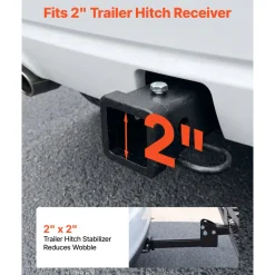 VEVOR Hitch Mount Cargo Carrier, 60" x 36" x 6" Folding Rear Luggage Rack Basket with Waterproof Cargo Bag, 500LBS Capacity High-Strength Steel Hitch Cargo Carrier Basket Fits 2" Receiver for SUV Pickups