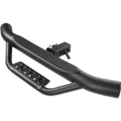 VEVOR Hitch Step for 2 Inch Receiver, Universal Rear Bumper Guard Protector with 350 LBS Load Capacity, Strong Mild Steel Construction with Pin Kit and Stabilizer, Fit for Truck, SUV, Pickup, Trailer