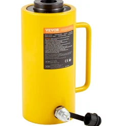 VEVOR Hollow Plunger 30Ton 4"Stoke/ 100mm Hydraulic Cylinder Jack Single Acting