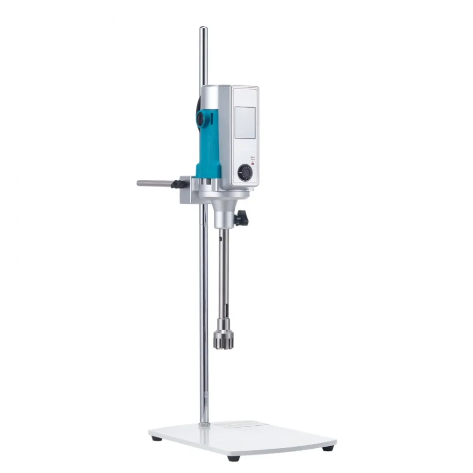 VEVOR Homogenizer, 900 W Laboratory High Speed Dispersing Homogenizer, 2000-28000RPM High Shear Lab Mixer Emulsification Machine, Digital Display Blender, Stainless Steel, for Cosmetics/Food Industry