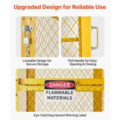 VEVOR Horizontal Cylinder Storage Cabinet, 30
