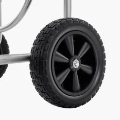 VEVOR Hose Reel Cart, Hold Up to 250 ft of 5/8’’ Hose, Garden Water Hose Carts Mobile Tools with 4 Wheels, Heavy Duty Powder-coated Steel Outdoor Planting with Storage Basket, for Garden, Yard, Lawn