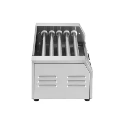 VEVOR Hot Dog Roller, 12 Hot Dog 5 Rollers, Stainless Steel Sausage Grill Cooker, 750W Hot Dog Machine with Dual Temp Control, Removable Oil Drip Tray, for Party Home Commercial