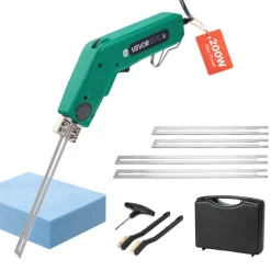 VEVOR Hot Knife Foam Cutter, 200W Electric Foam Cutting Tool, 122℉ - 932℉ Adjustable Styrofoam Cutter with 6