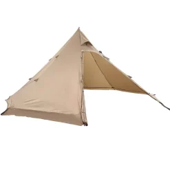 VEVOR Hot Tent for 4 Persons, Portable Winter Tipi Tent with Stove Jack, Waterproof Camping Tents,  Lightweight 4 Season Shelter Tents for Hiking Fishing Backpacking, M Size