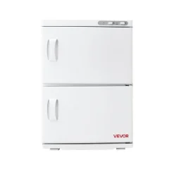 VEVOR Hot Towel Warmer, 5 gal Large Towel Warmer Cabinet with See Through Window, Clip & Stainless Steel Racks, Holds up 36 Towels, All-Round Heating Cabinet for Spa, Barber, Manicures, Massage, Salon